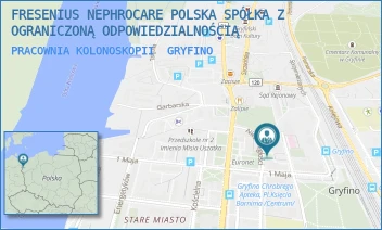 PRACOWNIA KOLONOSKOPII - FRESENIUS NEPHROCARE POLSKA SPÓŁKA Z OGRANICZONĄ ODPOWIEDZIALNOŚCIĄ - NIEPODLEGŁOŚCI 28,  GRYFINO