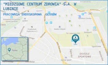 PRACOWNIA ENDOSKOPOWA - "MIEDZIOWE CENTRUM ZDROWIA" S.A. W LUBINIE - UL. SPORTOWA 1B, GŁOGÓW