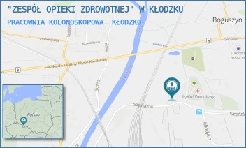 PRACOWNIA KOLONOSKOPOWA - "ZESPÓŁ OPIEKI ZDROWOTNEJ" W KŁODZKU - UL. SZPITALNA 1, KŁODZKO