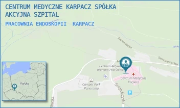 PRACOWNIA ENDOSKOPII - CENTRUM MEDYCZNE KARPACZ SPÓŁKA AKCYJNA SZPITAL - UL. MYŚLIWSKA 13,  KARPACZ