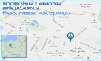PORADNIA ŻYWIENIOWA - NUTRIMED SPÓŁKA Z OGRANICZONĄ ODPOWIEDZIALNOŚCIĄ - ARMII "POZNAŃ" 3,  ŚRODA WIELKOPOLSKA