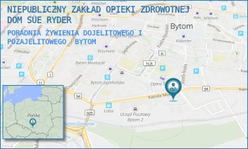 PORADNIA ŻYWIENIA DOJELITOWEGO I POZAJELITOWEGO - PALLMED SPÓŁKA Z OGRANICZONĄ ODPOWIEDZIALNOŚCIĄ - UL. KAROLA MIARKI 14/1,  BYTOM