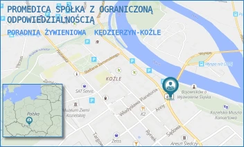 PORADNIA ŻYWIENIOWA - PROMEDICA SPÓŁKA Z OGRANICZONĄ ODPOWIEDZIALNOŚCIĄ - UL. RACŁAWICKA 1,  KĘDZIERZYN-KOŹLE
