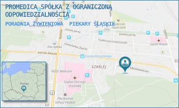 PORADNIA ŻYWIENIOWA - PROMEDICA SPÓŁKA Z OGRANICZONĄ ODPOWIEDZIALNOŚCIĄ - UL. ADAMA MICKIEWICZA 3/2,  PIEKARY ŚLĄSKIE