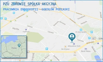 PRACOWNIA ENDOSKOPII - PZU ZDROWIE SPÓŁKA AKCYJNA - LIPOWA 5,  SOKOŁÓW PODLASKI