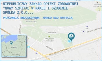 PRACOWNIA ENDOSKOPOWA - NOWY SZPITAL W NAKLE I SZUBINIE SPÓŁKA Z O.O. - MICKIEWICZA 7,  NAKŁO NAD NOTECIĄ