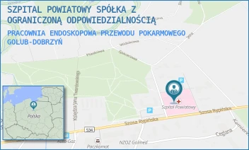 PRACOWNIA ENDOSKOPOWA PRZEWODU POKARMOWEGO - SZPITAL POWIATOWY SPÓŁKA Z OGRANICZONĄ ODPOWIEDZIALNOŚCIĄ - DR J.G. KOPPA 1E,  GOLUB-DOBRZYŃ