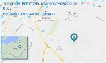 PRACOWNIA ENDOSKOPII - "CENTRUM MEDYCZNO-DIAGNOSTYCZNE" SP. Z O.O. - KLEEBERGA 2,  SIEDLCE