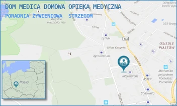 PORADNIA ŻYWIENIOWA - DOM MEDICA DOMOWA OPIEKA MEDYCZNA - UL. WINCENTEGO WITOSA 7,  STRZEGOM