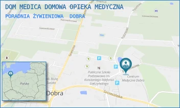 PORADNIA ŻYWIENIOWA - DOM MEDICA DOMOWA OPIEKA MEDYCZNA - POZIOMKOWA 5B,  DOBRA