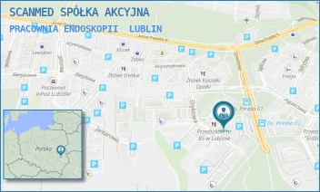 PRACOWNIA ENDOSKOPII - SCANMED SPÓŁKA AKCYJNA - ONYKSOWA 10,  LUBLIN