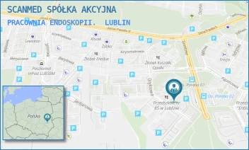 PRACOWNIA ENDOSKOPII. - SCANMED SPÓŁKA AKCYJNA - ONYKSOWA 10,  LUBLIN