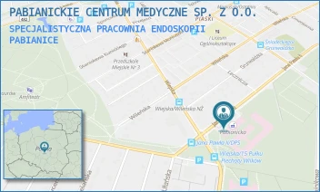SPECJALISTYCZNA PRACOWNIA ENDOSKOPII - PABIANICKIE CENTRUM MEDYCZNE SP. Z O.O. - UL. JANA PAWŁA II 68,  PABIANICE
