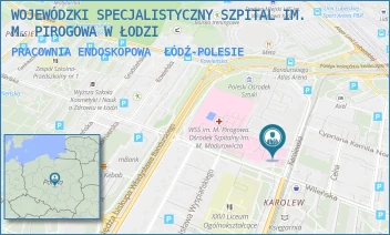 PRACOWNIA ENDOSKOPOWA - WOJEWÓDZKI SPECJALISTYCZNY SZPITAL IM. M. PIROGOWA W ŁODZI - UL. WILEŃSKA 37,  ŁÓDŹ-POLESIE