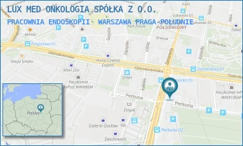 PRACOWNIA ENDOSKOPII - LUX MED ONKOLOGIA SPÓŁKA Z O.O. - FIELDORFA 40,  WARSZAWA PRAGA-POŁUDNIE