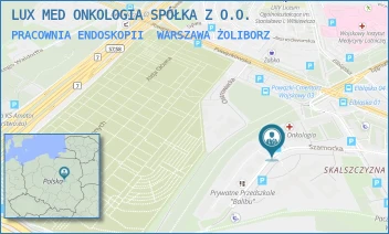 PRACOWNIA ENDOSKOPII - LUX MED ONKOLOGIA SPÓŁKA Z O.O. - SZAMOCKA 6,  WARSZAWA ŻOLIBORZ