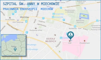 PRACOWNIA ENDOSKOPII - SZPITAL ŚW. ANNY W MIECHOWIE - UL. SZPITALNA 3,  MIECHÓW