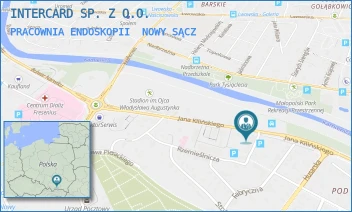 PRACOWNIA ENDOSKOPII - INTERCARD SP. Z O.O. - UL. JANA KILIŃSKIEGO 68,  NOWY SĄCZ