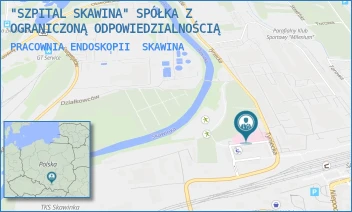 PRACOWNIA ENDOSKOPII - "SZPITAL SKAWINA" SPÓŁKA Z OGRANICZONĄ ODPOWIEDZIALNOŚCIĄ - UL. TYNIECKA 15,  SKAWINA