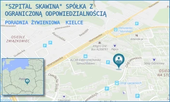 PORADNIA ŻYWIENIOWA - "SZPITAL SKAWINA" SPÓŁKA Z OGRANICZONĄ ODPOWIEDZIALNOŚCIĄ - OS. NA STOKU 72K,  KIELCE