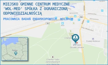 PRACOWNIA BADAŃ ENDOSKOPOWYCH - MIEJSKO GMINNE CENTRUM MEDYCZNE "WOL-MED" SPÓŁKA Z OGRANICZONĄ ODPOWIEDZIALNOŚCIĄ - UL. SKALSKA 22,  WOLBROM