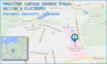 PRACOWNIA ENDOSKOPII - POWIATOWE CENTRUM ZDROWIA SPÓŁKA AKCYJNA W KLUCZBORKU - UL. M.C.SKŁODOWSKIEJ 23,  KLUCZBORK