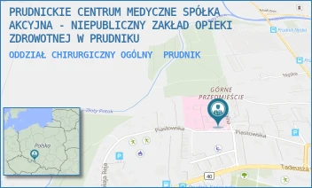 ODDZIAŁ CHIRURGICZNY OGÓLNY - PRUDNICKIE CENTRUM MEDYCZNE SPÓŁKA AKCYJNA - NIEPUBLICZNY ZAKŁAD OPIEKI ZDROWOTNEJ W PRUDNIKU - UL. PIASTOWSKA 64,  PRUDNIK
