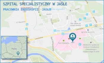 PRACOWNIA ENDOSKOPII - SZPITAL SPECJALISTYCZNY W JAŚLE - UL. LWOWSKA 22,  JASŁO