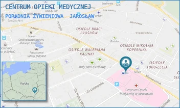 PORADNIA ŻYWIENIOWA - CENTRUM OPIEKI MEDYCZNEJ - UL. 3 MAJA 70,  JAROSŁAW