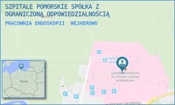 PRACOWNIA ENDOSKOPII - SZPITALE POMORSKIE SPÓŁKA Z OGRANICZONĄ ODPOWIEDZIALNOŚCIĄ - UL. DR. ALOJZEGO JAGALSKIEGO 10,  WEJHEROWO
