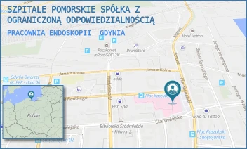 PRACOWNIA ENDOSKOPII - SZPITALE POMORSKIE SPÓŁKA Z OGRANICZONĄ ODPOWIEDZIALNOŚCIĄ - UL. WÓJTA RADTKEGO 1,  GDYNIA