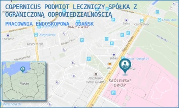 PRACOWNIA ENDOSKOPOWA - COPERNICUS PODMIOT LECZNICZY SPÓŁKA Z OGRANICZONĄ ODPOWIEDZIALNOŚCIĄ - ALEJA JANA PAWŁA II 50,  GDAŃSK