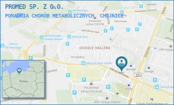 PORADNIA CHORÓB METABOLICZNYCH - PROMED SP. Z O.O. - UL. MŁODZIEŻOWA 35,  CHOJNICE