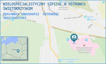PRACOWNIA ENDOSKOPII - WIELOSPECJALISTYCZNY SZPITAL W OSTROWCU ŚWIĘTOKRZYSKIM - SZYMANOWSKIEGO 11,  OSTROWIEC ŚWIĘTOKRZYSKI