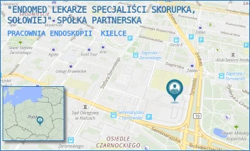 PRACOWNIA ENDOSKOPII - "ENDOMED LEKARZE SPECJALIŚCI SKORUPKA, SOŁOWIEJ" SPÓŁKA PARTNERSKA - ZAGÓRSKA 20/26,  KIELCE