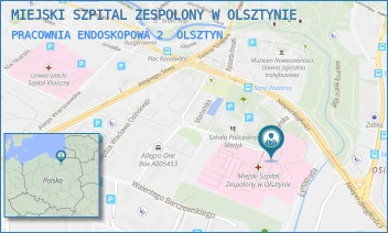 PRACOWNIA ENDOSKOPOWA 2 - MIEJSKI SZPITAL ZESPOLONY W OLSZTYNIE - NIEPODLEGŁOŚCI 44,  OLSZTYN