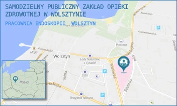PRACOWNIA ENDOSKOPII - SAMODZIELNY PUBLICZNY ZAKŁAD OPIEKI ZDROWOTNEJ W WOLSZTYNIE - WSCHOWSKA 3,  WOLSZTYN