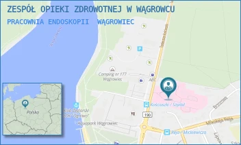 PRACOWNIA ENDOSKOPII - ZESPÓŁ OPIEKI ZDROWOTNEJ W WĄGROWCU - KOŚCIUSZKI 74,  WĄGROWIEC