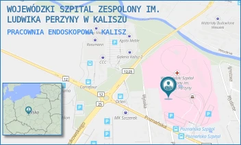 PRACOWNIA ENDOSKOPOWA - WOJEWÓDZKI SZPITAL ZESPOLONY IM. LUDWIKA PERZYNY W KALISZU - POZNAŃSKA 79,  KALISZ