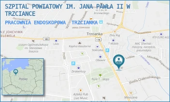 PRACOWNIA ENDOSKOPOWA - SZPITAL POWIATOWY IM. JANA PAWŁA II W TRZCIANCE - SIKORSKIEGO 9,  TRZCIANKA