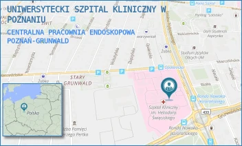 CENTRALNA PRACOWNIA ENDOSKOPOWA - UNIWERSYTECKI SZPITAL KLINICZNY W POZNANIU - PRZYBYSZEWSKIEGO 49,  POZNAŃ-GRUNWALD