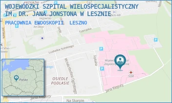 PRACOWNIA ENDOSKOPII - WOJEWÓDZKI SZPITAL WIELOSPECJALISTYCZNY IM. DR. JANA JONSTONA W LESZNIE - KIEPURY 45,  LESZNO