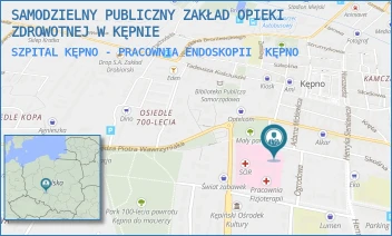 SZPITAL KĘPNO - PRACOWNIA ENDOSKOPII - SAMODZIELNY PUBLICZNY ZAKŁAD OPIEKI ZDROWOTNEJ W KĘPNIE - SZPITALNA 7,  KĘPNO