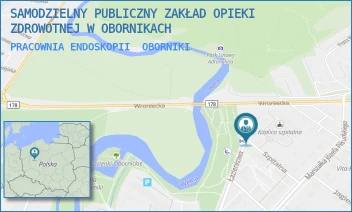 PRACOWNIA ENDOSKOPII - SAMODZIELNY PUBLICZNY ZAKŁAD OPIEKI ZDROWOTNEJ W OBORNIKACH - SZPITALNA 2,  OBORNIKI