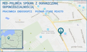 PRACOWNIA ENDOSKOPII - MED-POLONIA SPÓŁKA Z OGRANICZONĄ ODPOWIEDZIALNOŚCIĄ - OBORNICKA 262,  POZNAŃ-STARE MIASTO
