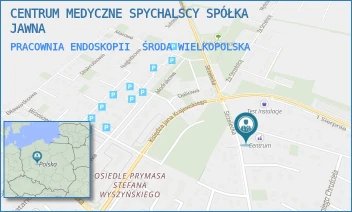 PRACOWNIA ENDOSKOPII - CENTRUM MEDYCZNE SPYCHALSCY SPÓŁKA JAWNA - STRZELECKA 33,  ŚRODA WIELKOPOLSKA