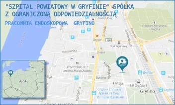 PRACOWNIA ENDOSKOPOWA - "SZPITAL POWIATOWY W GRYFINIE" SPÓŁKA Z OGRANICZONĄ ODPOWIEDZIALNOŚCIĄ - PARKOWA 5,  GRYFINO