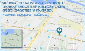 PRACOWNIA ENDOSKOPII - WOJSKOWA SPECJALISTYCZNA PRZYCHODNIA LEKARSKA SAMODZIELNY PUBLICZNY ZAKŁAD OPIEKI ZDROWOTNEJ W KOŁOBRZEGU - JEDNOŚCI NARODOWEJ 86/88,  KOŁOBRZEG