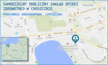 PRACOWNIA ENDOSKOPOWA - SAMODZIELNY PUBLICZNY ZAKŁAD OPIEKI ZDROWOTNEJ W CHOSZCZNIE - NIEDZIAŁKOWSKIEGO 4A,  CHOSZCZNO