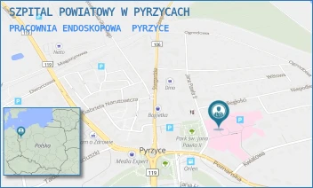 PRACOWNIA ENDOSKOPOWA - SZPITAL POWIATOWY W PYRZYCACH - JANA PAWŁA II 2,  PYRZYCE